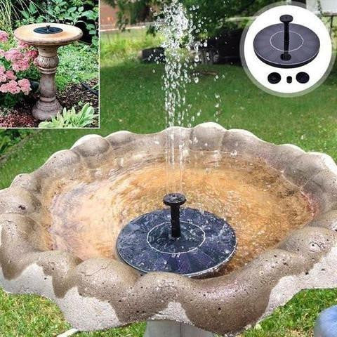 solar water floating fountain