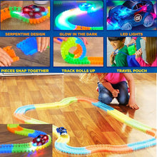 Glow in the Dark Racing Set for Kids
