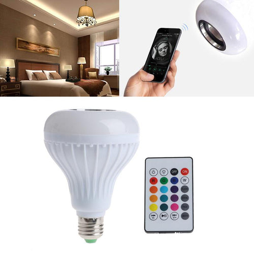 Wireless Bluetooth Light Bulb Speaker