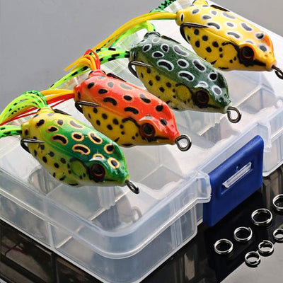 4 Piece Frog Fishing Lure Set – Topnerdgear