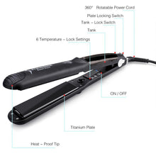 Professional Steam Hair Straightener