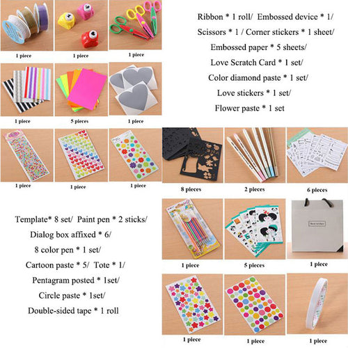 DIY Exploding Gift Box Accessories Kit